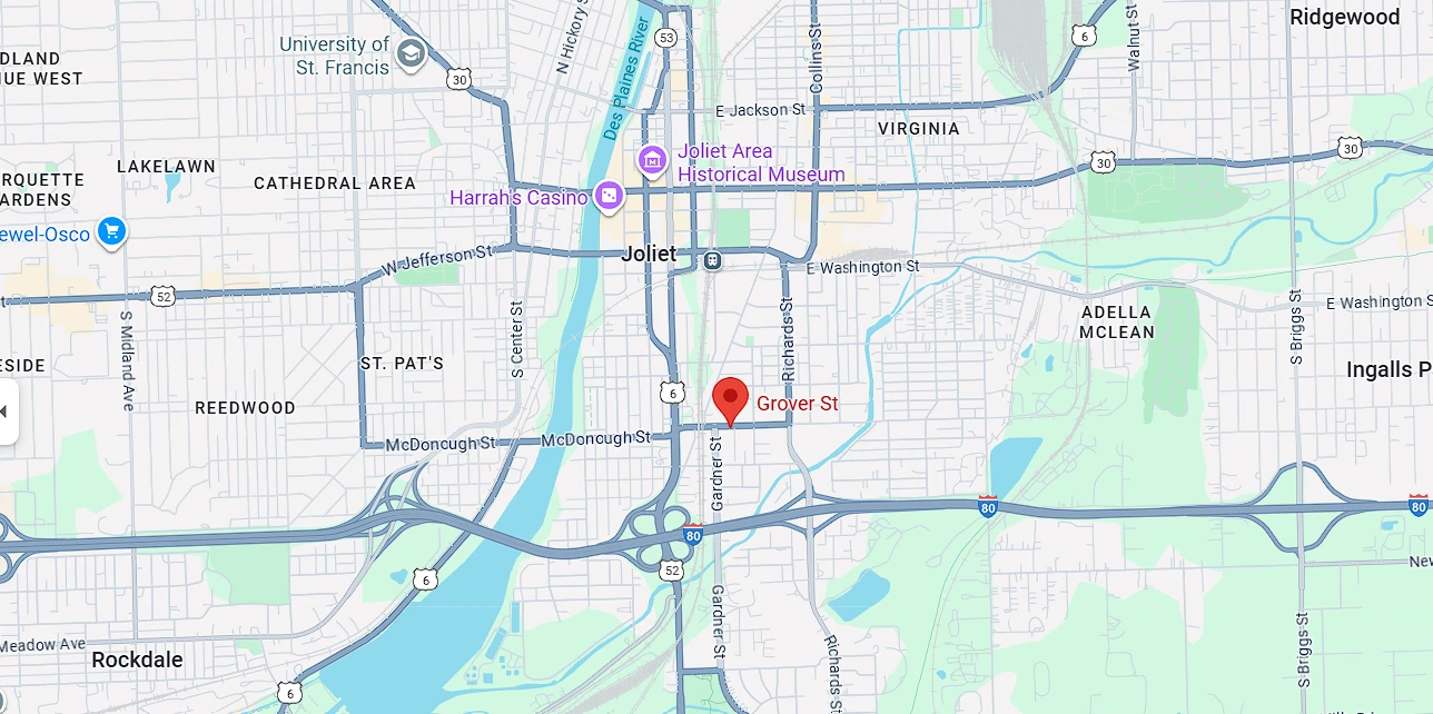 Map preview of Joliet, IL