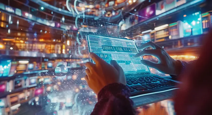 E-commerce storefront and IT equipment