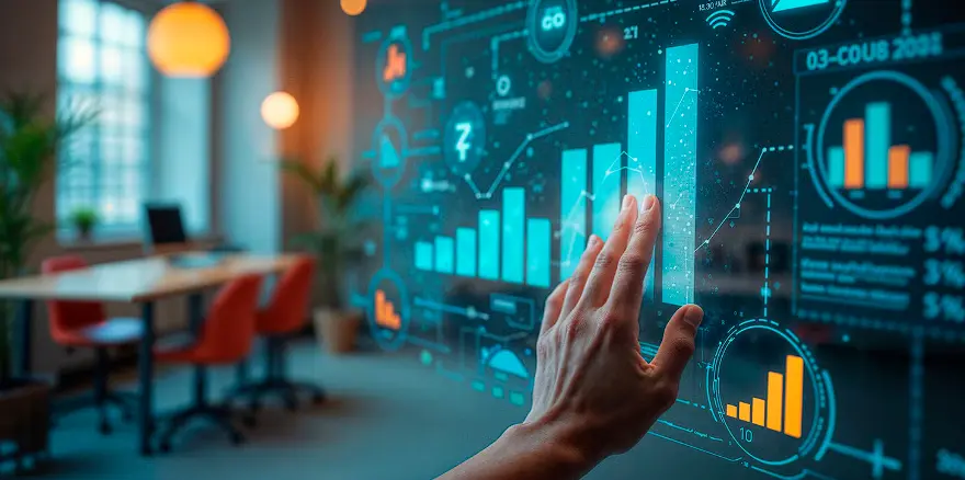 SEO analytics visuals