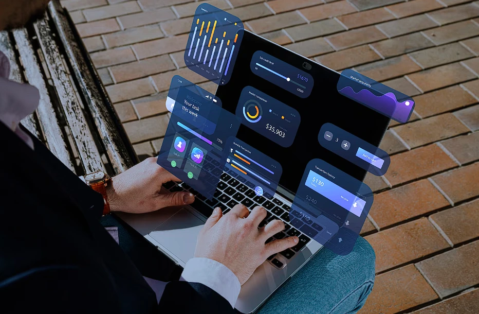 Web performance lab with dashboards